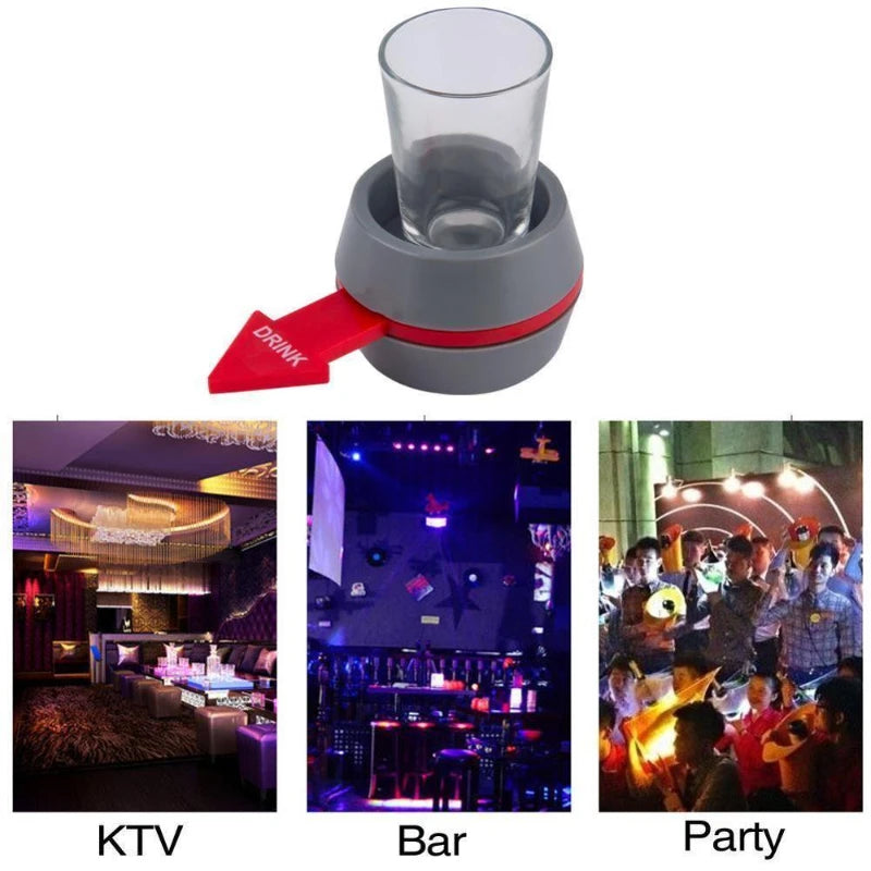 Spin and Shot drinking game