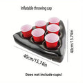 Inflatable Triangle Hat for Beer Pong