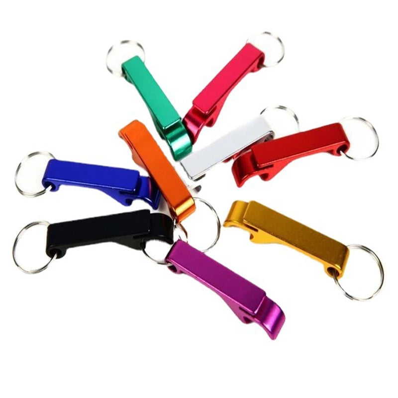Aluminum Alloy Portable Bottle Opener Key Ring