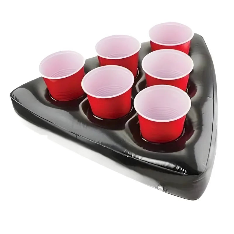 Inflatable Triangle Hat for Beer Pong