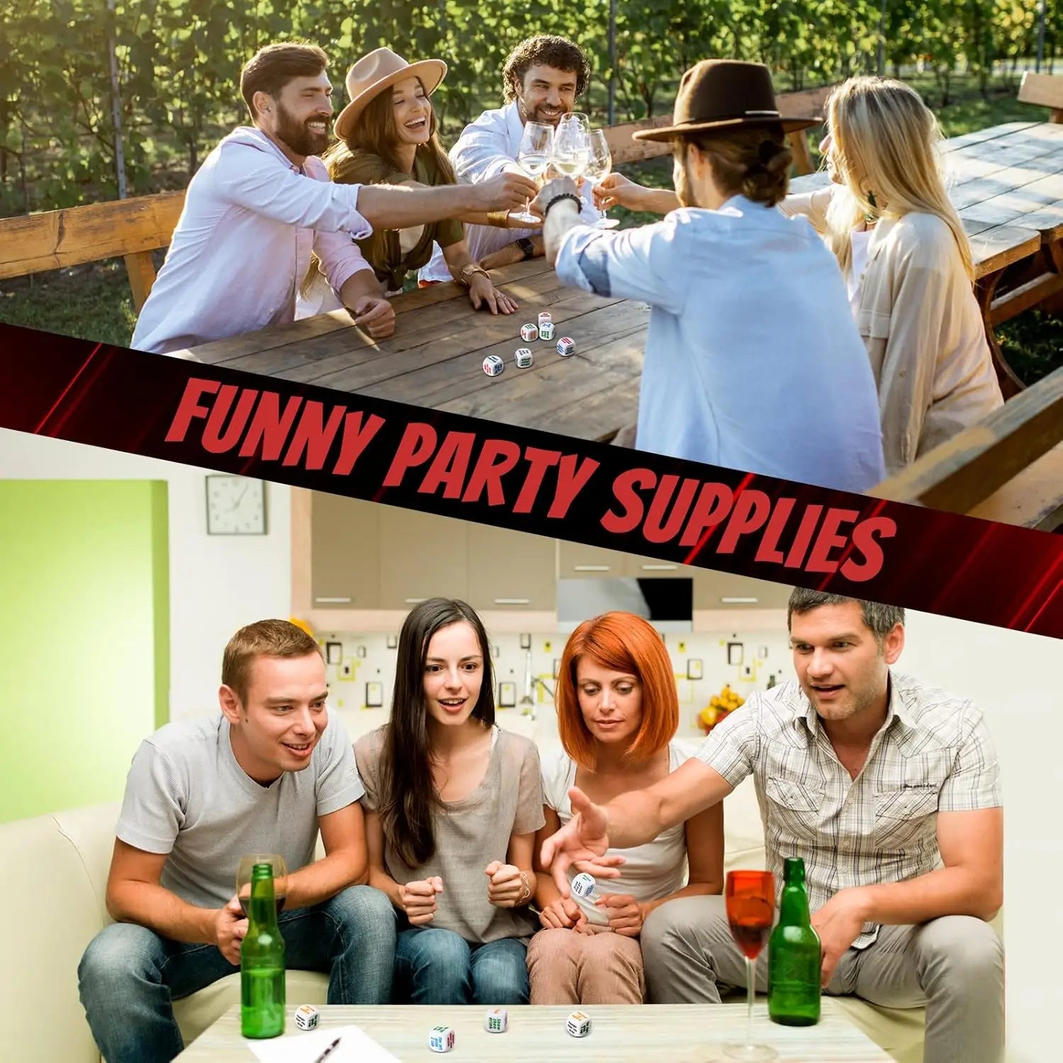 Adults Dice (6 Pieces)