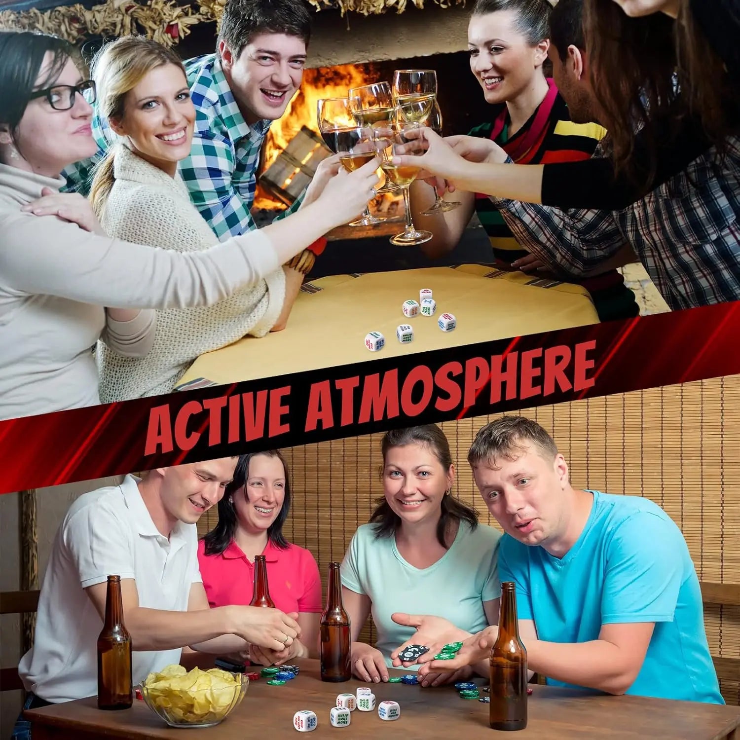 Adults Dice (6 Pieces)