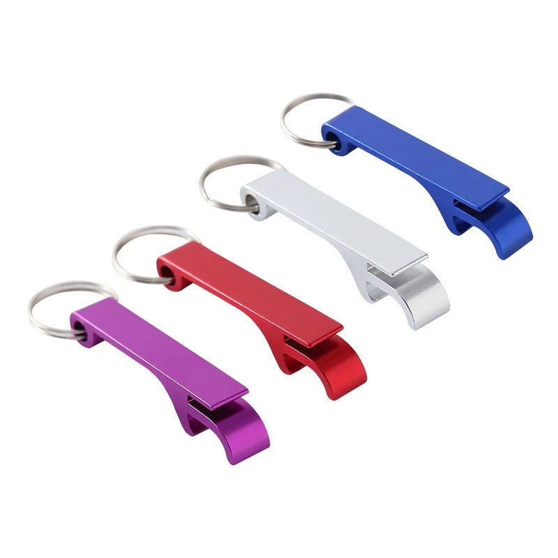 Aluminum Alloy Portable Bottle Opener Key Ring